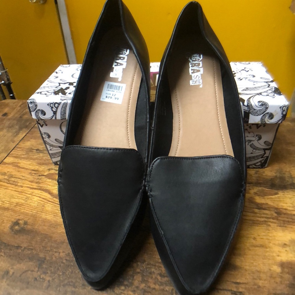 Black Brash Brand loafers/flats size 12